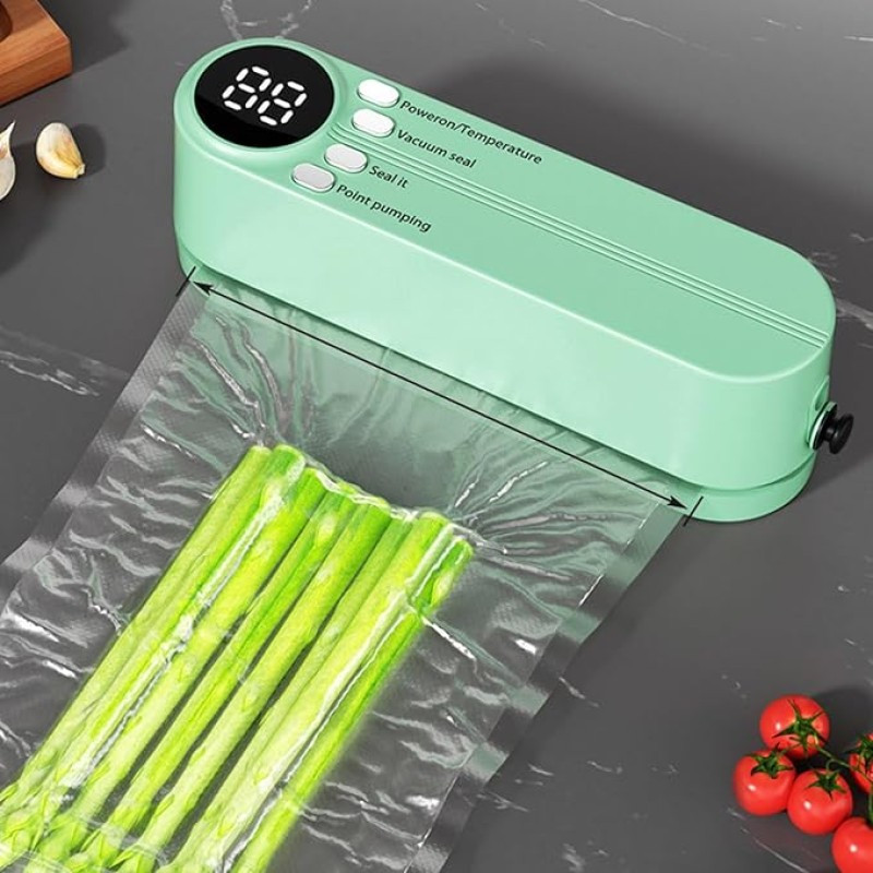 Portable Food Vacuum Sealer Machine – খাবার দীর্ঘ সময় টাটকা রাখার সিস্টেম