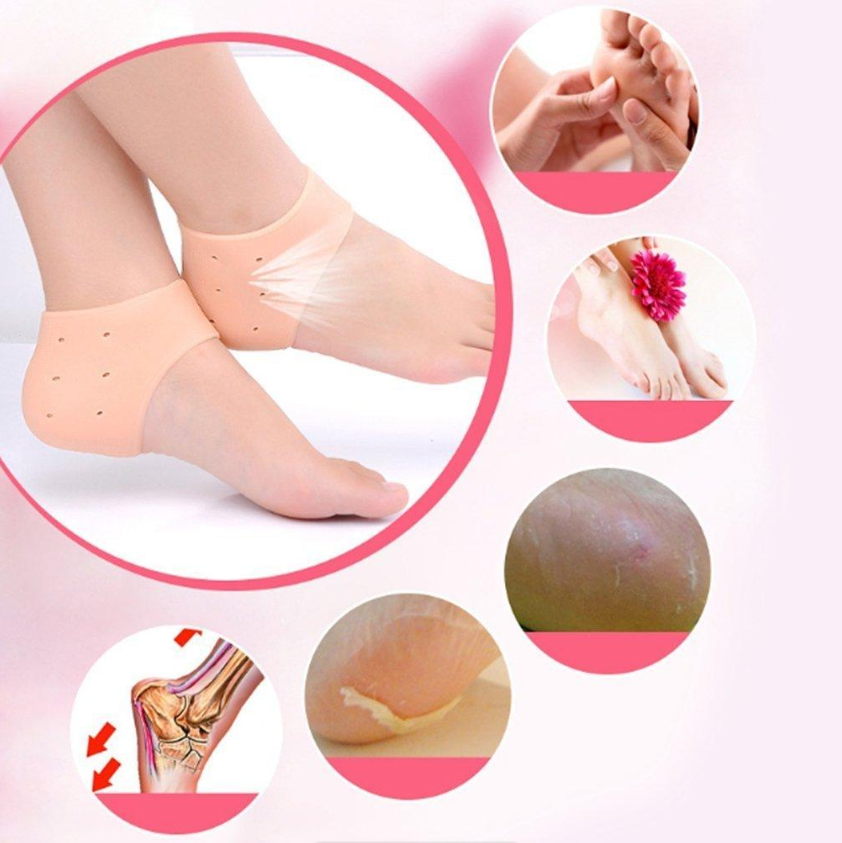 Silicone Heel Anti Crack Set (2 pcs)